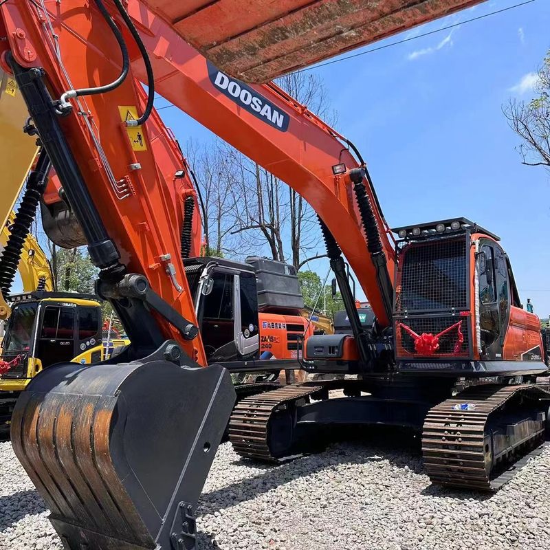 Χρησιμοποιούμενος Doosan Digger DX225 μεταχειρισμένος εκσκαφέας μεσαίου τύπου 22.5ton