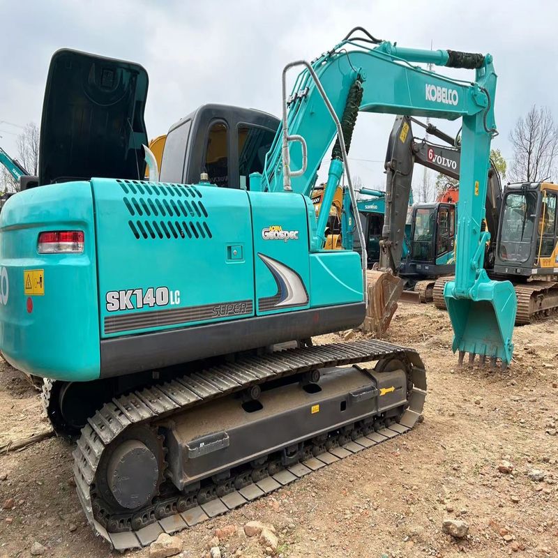 Χρησιμοποιούμενος Kobelco Digger SK140 μεταχειρισμένος εξορυκτής μικρού τύπου 14 τόνων