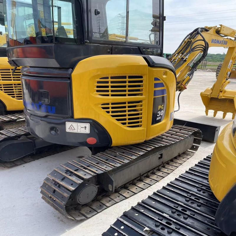 Χρησιμοποιούμενος εξορυκτής Komatsu PC30MR Δεύτερο χέρι 3 τόνων Μικρός τύπος Mini Crawler Digger