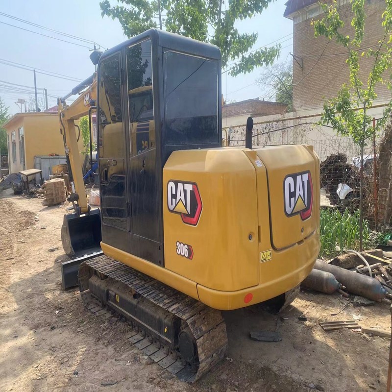 Χρησιμοποιούμενος εκσκαφέας CAT 306E 6 τόνων χρησιμοποιούμενος εκσκαφέας 34,7kw με κουβά 0,25m3