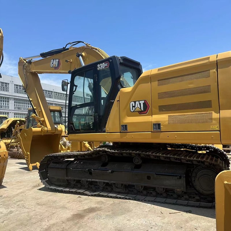Χρησιμοποιούμενος εξορυκτής CAT 330GC 30 τόνων Crawler Digger 151kw με 1.6m3 κουβά