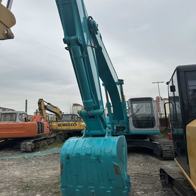 Χρησιμοποιούμενος Kobelco Digger SK200D μεταχειρισμένος εκσκαφέας 20ton μεσαίου τύπου