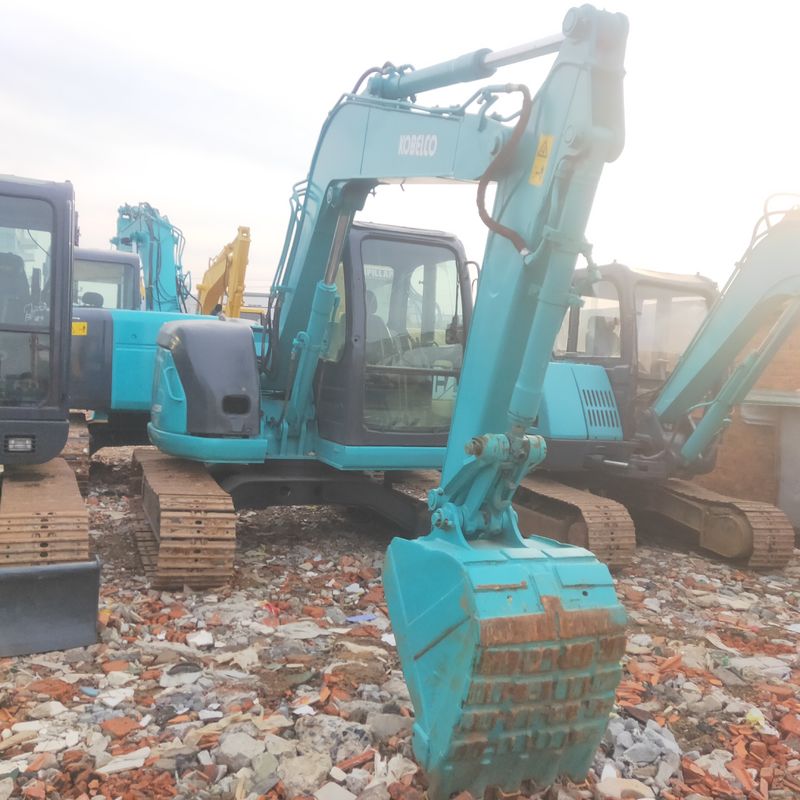 Χρησιμοποιούμενος εξορυκτής Kobelco SK70 μεταχειρισμένος εξορυκτής μικρής χωρητικότητας 7 τόνων