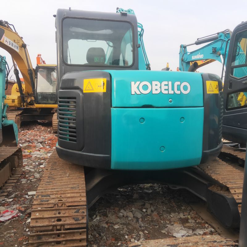 Χρησιμοποιούμενος εξορυκτής Kobelco SK70 μεταχειρισμένος εξορυκτής μικρής χωρητικότητας 7 τόνων