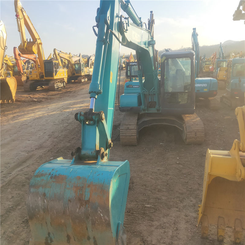Χρησιμοποιούμενος Kobelco Digger SK130 μεταχειρισμένος εξορυκτής μικρού τύπου 13ton