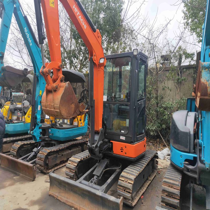 Χρησιμοποιημένος εξορυκτής Οriginal Hitachi ZX35 μεταχειρισμένο υδραυλικό 3,5 τόνων Mini Digger