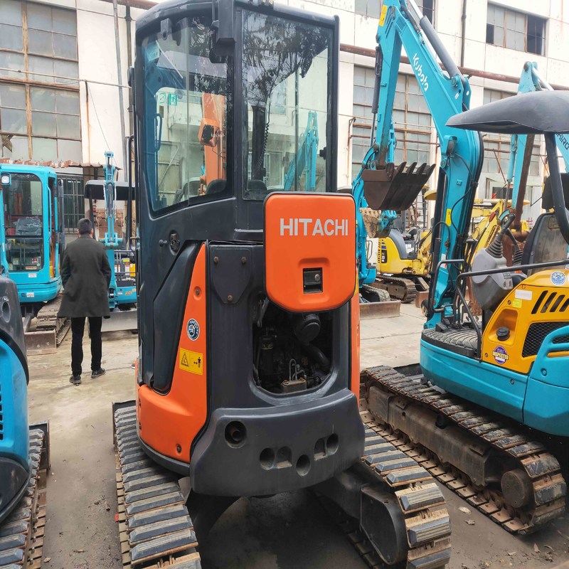Μεταχειρισμένος Εκσκαφέας Γνήσιος Hitachi ZX35 μεταχειρισμένο Υδραυλικό 3,5ton Mini Digger 22,3kw