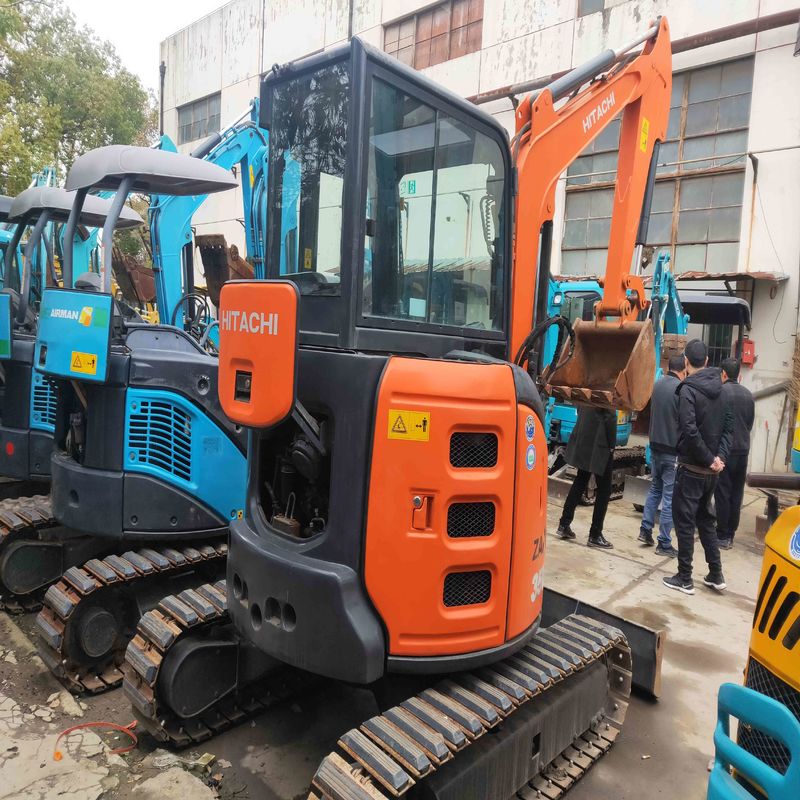 Χρησιμοποιημένος εξορυκτής Οriginal Hitachi ZX35 μεταχειρισμένο υδραυλικό 3,5 τόνων Mini Digger
