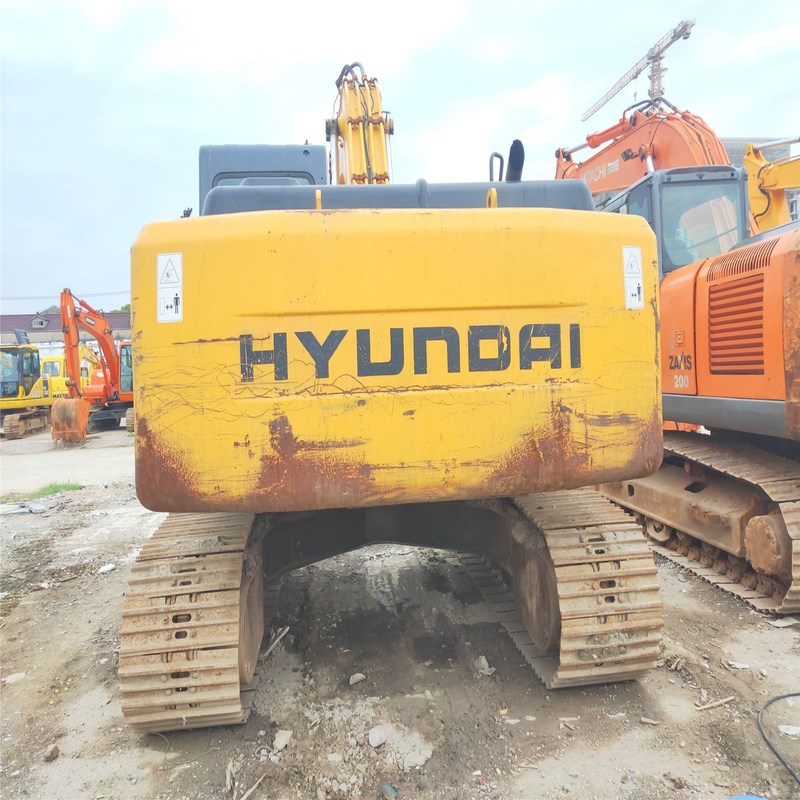 Χρησιμοποιούμενος υδραυλικός εξορυκτής Hyundai R225LC-7 Χρησιμοποιούμενος 22 τόνων Μεσαίου τύπου ορμητικός εξορυκτής 112kw