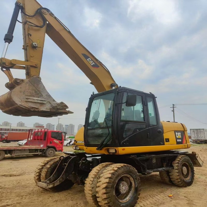 Μεταχειρισμένος εκσκαφέας Γνήσιος Cat M315D Μεταχειρισμένος 15ton Τροχοσκαφέας με κάδο 0,61m3