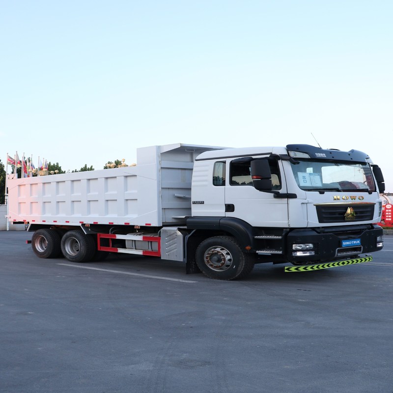 Μεταχειρισμένο Dump Truck Howo T5G Sinotruk Howo 6x4 Tipper 10 Wheeler χωρητικότητας 30m3