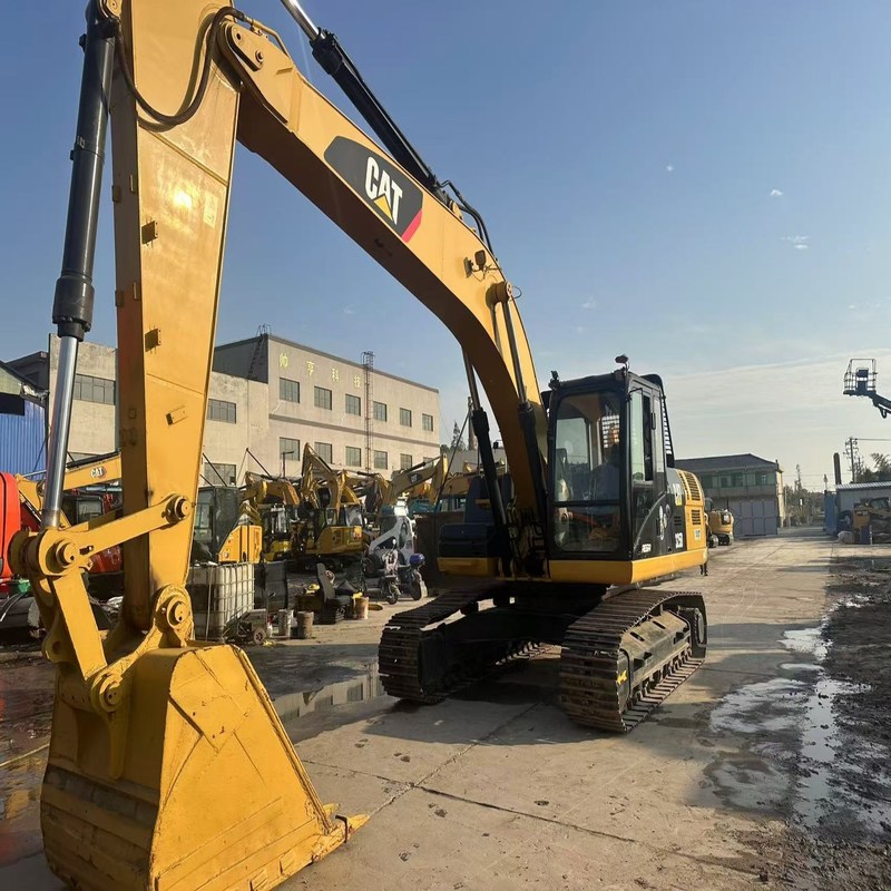 25 τόνων Χρησιμοποιούμενος εκσκαφέας CAT 325D Crawler Digger 140kw με 1.4m3 κουβά