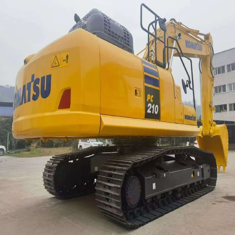 Χρησιμοποιούμενος εξορυκτής Komatsu PC210 Χρησιμοποιούμενος εξορυκτής 21 τόνων μεσαίου τύπου