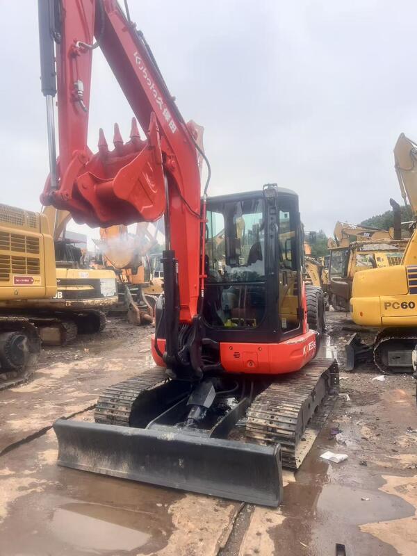 Χρησιμοποιούμενο Kubota Digger KX163 5,5 τόνων Μικρός τύπος Mini Crawler Excavator 35.5kw με 0.19m3 κουβά