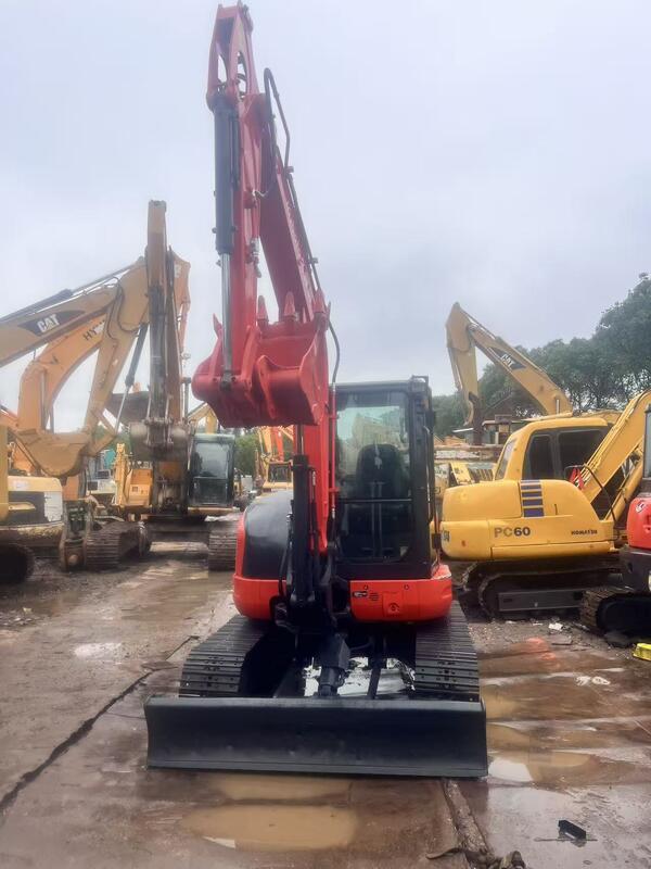 Χρησιμοποιούμενο Kubota Digger KX163 5,5 τόνων Μικρός τύπος Mini Crawler Excavator 35.5kw με 0.19m3 κουβά